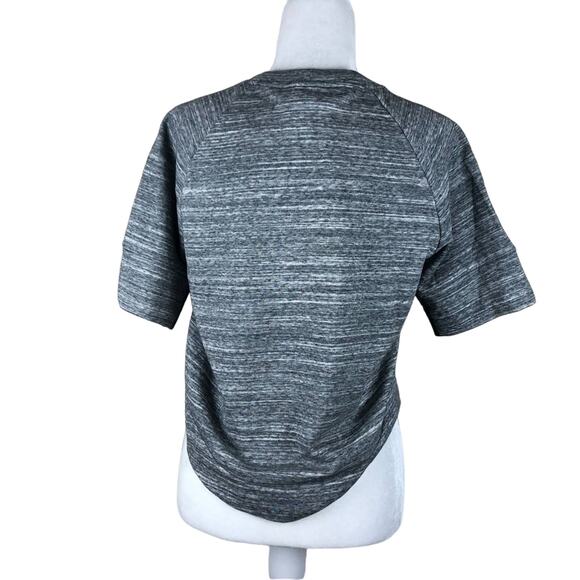 ADIDAS Sport 2 Street Shirt Crop Light Gray S NWT Small Sporty - Picture 6 of 8